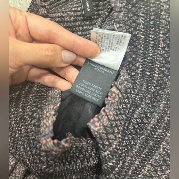 Isabel marant silk top and skirt set (size small) - Picture 13 of 14